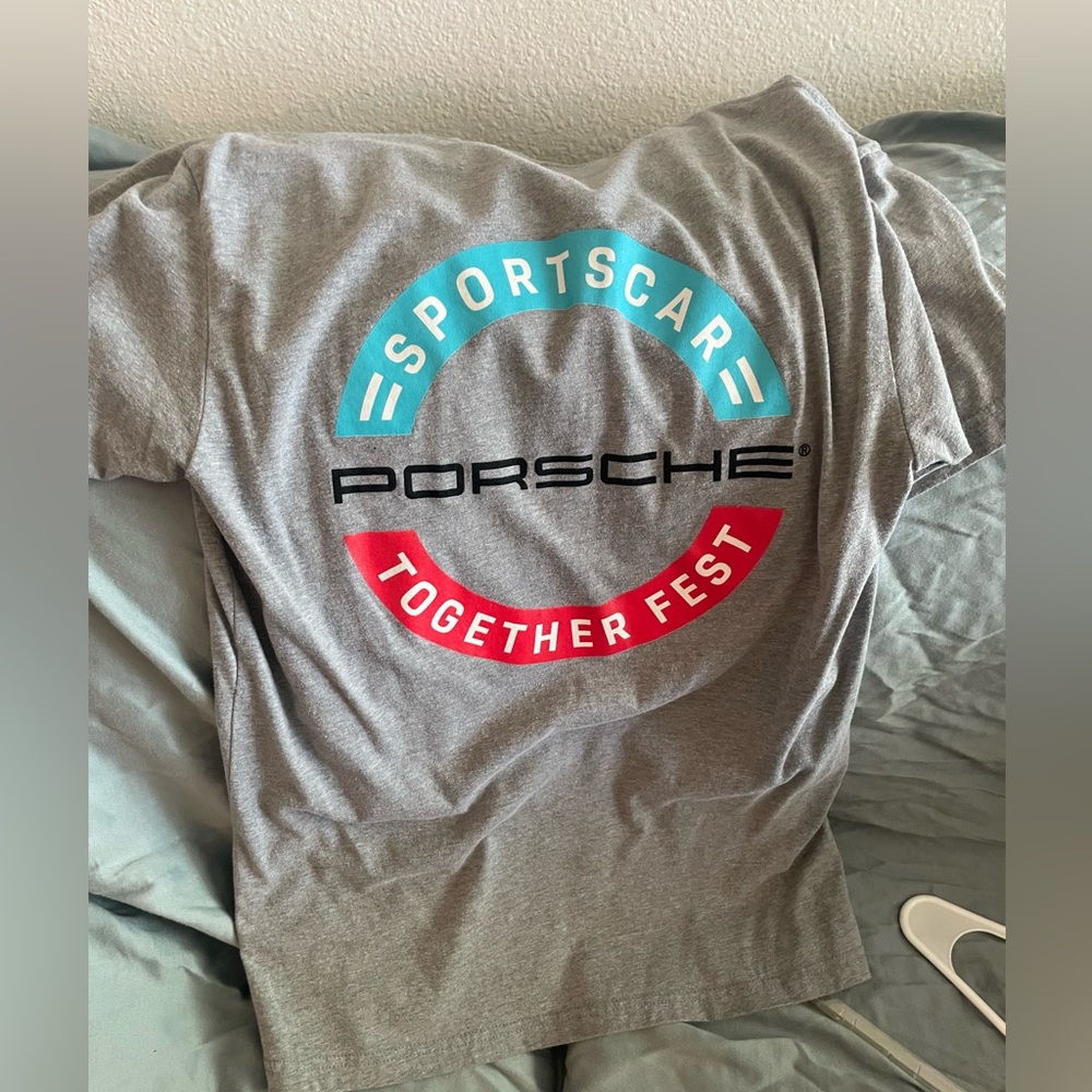 Porsche sports car “together fest” small T-shirt